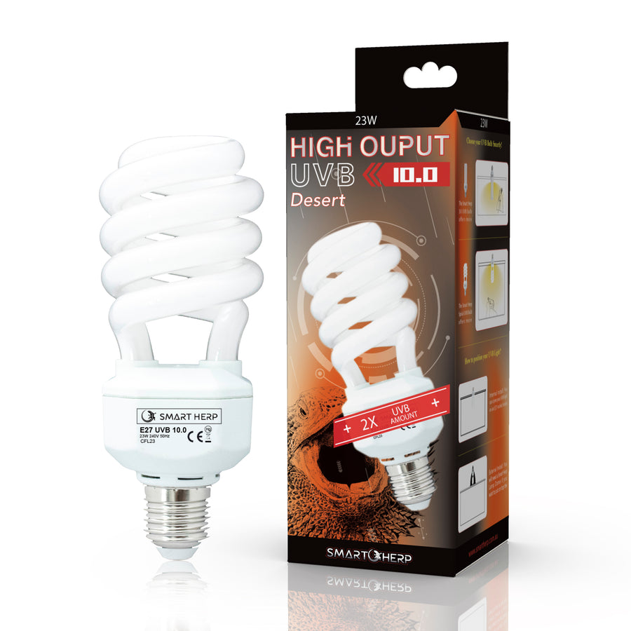 Smart Herp High Output UVB 23W 10.0 Spiral