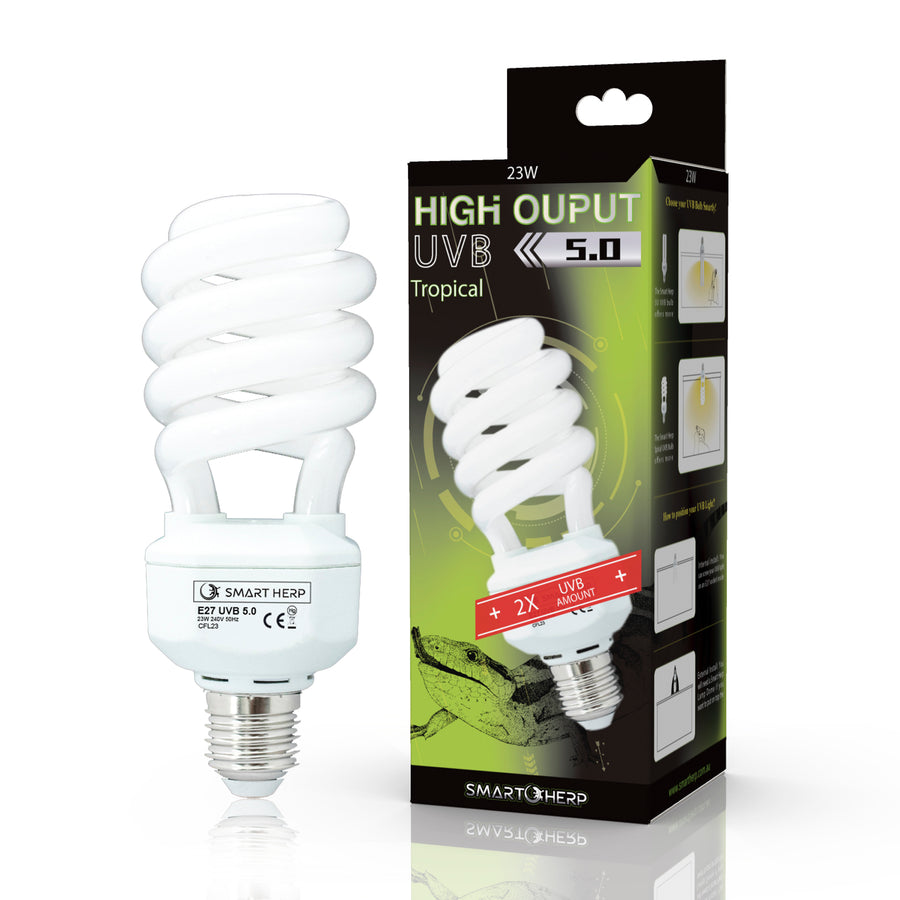 Smart Herp High Output UVB 23W 5.0 Spiral